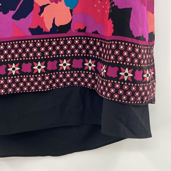 Dana Buchman Multi-Color Blouse size:small - Picture 4 of 6